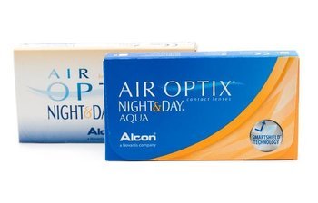 Kontaktní čočky AIR OPTIX NIGHT & DAY AQUA 3 ks.
