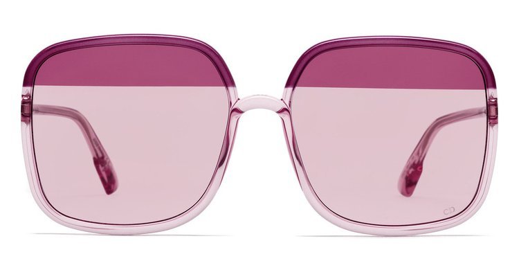 Sostellaire1 oversized sunglasses Dior White in Plastic  21936039
