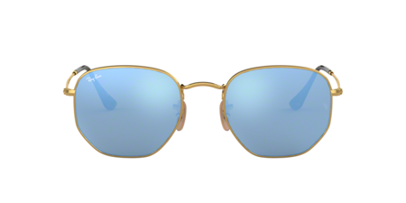 Ray Ban Rb 3548N Sechseckige Sonnenbrille 001/9O