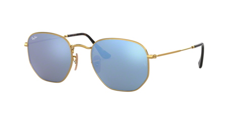 Ray Ban Rb 3548N Sechseckige Sonnenbrille 001/9O