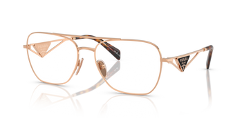 Okulary korekcyjne damskie Prada PR B50V SVF1O1 w eleganckim kolorze rose gold</h2><p>Okulary korekcyjne Prada PR B50V SVF1O1 to doskonały wybór dla kobiet, które pragną połączyć modę z wygodą. Ich unikalny kolor rose gold nie tylko przyciąga