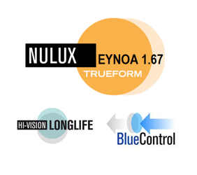 Nulux Eynoa 1.67 Hi-Vision LongLife z BlueControl