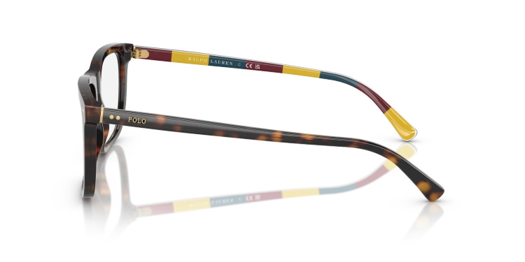 Detale oprawek Polo Ralph Lauren PH 2282 6212 - zauszniki z acetatu