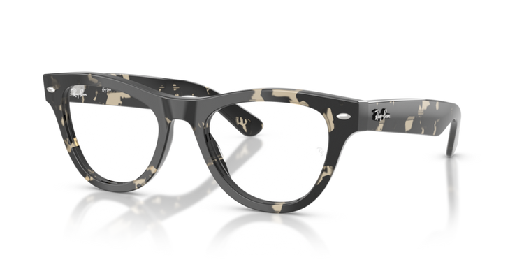 Ray‑Ban RX 5510 8117 Szary Tortoise – damskie okulary korekcyjne, widok ogólny
