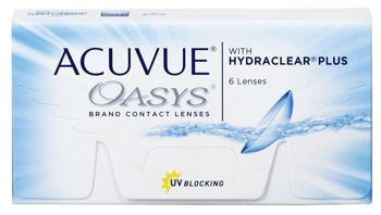 Soczewki Kontaktowe Acuvue Oasys 6 szt