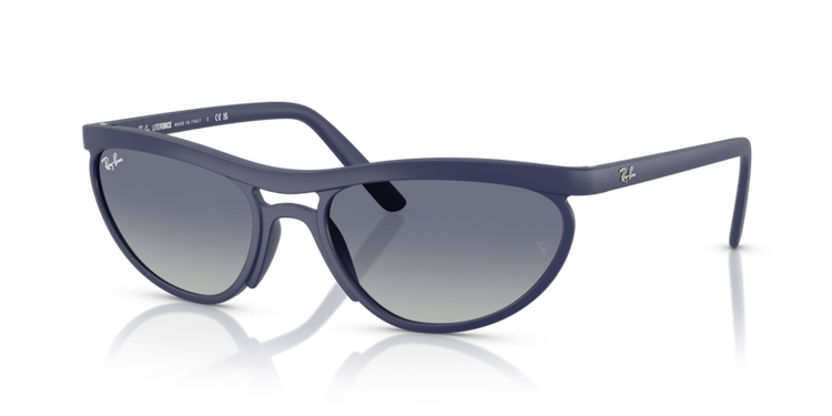 Okulary przeciwsłoneczne Ray-Ban RB 4453 60154L piaskowo-niebieskie widok z przodu